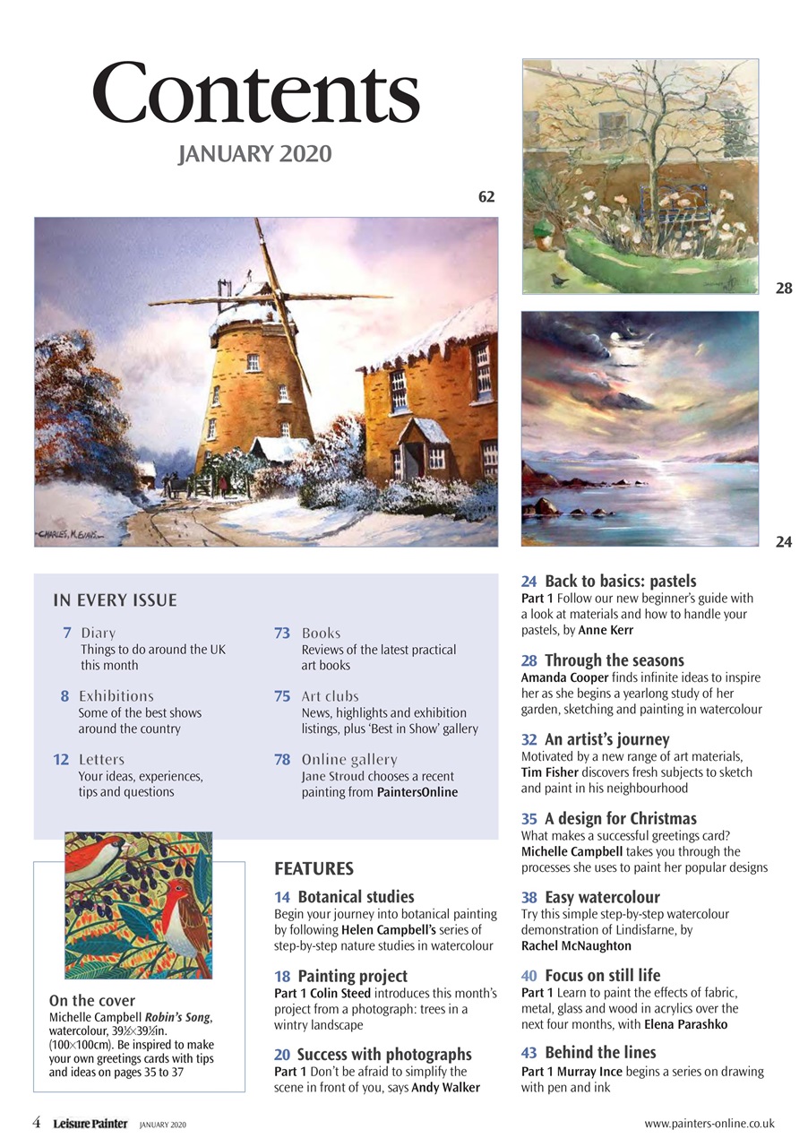 Leisure Painter & The Artist Preview Pages