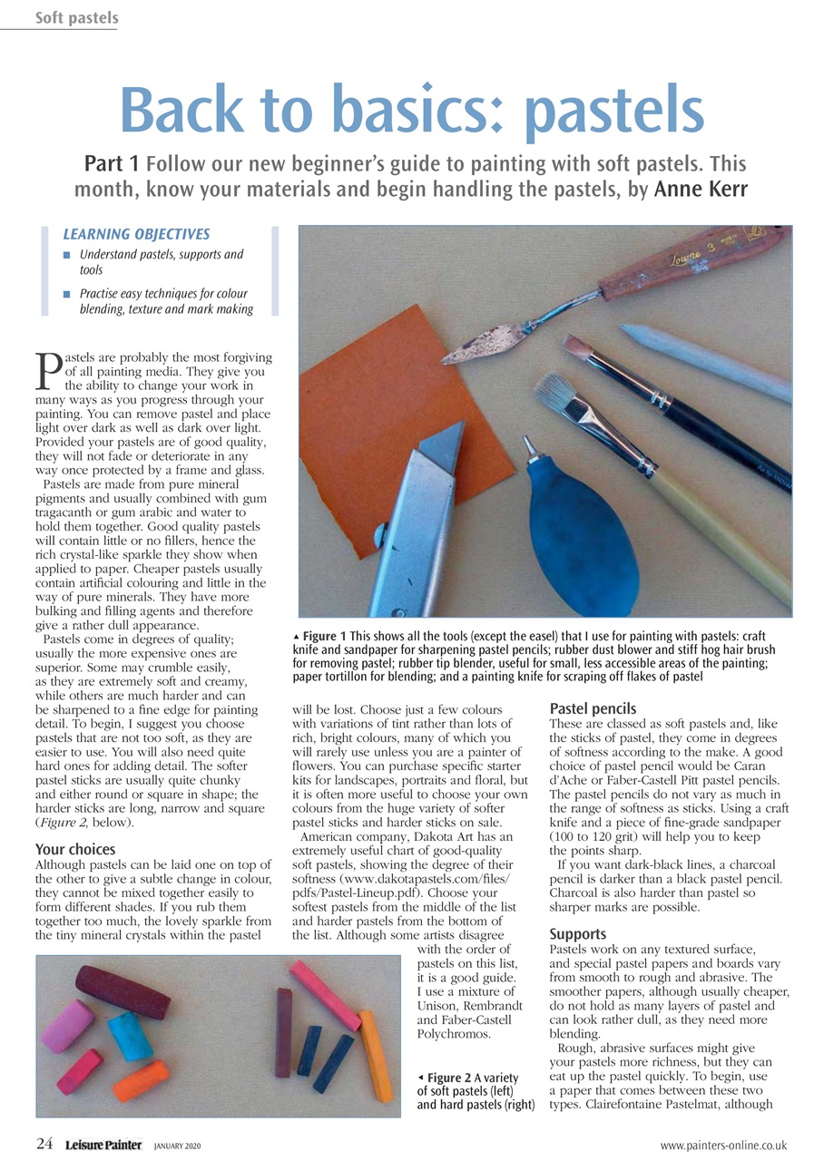 Leisure Painter & The Artist Preview Pages