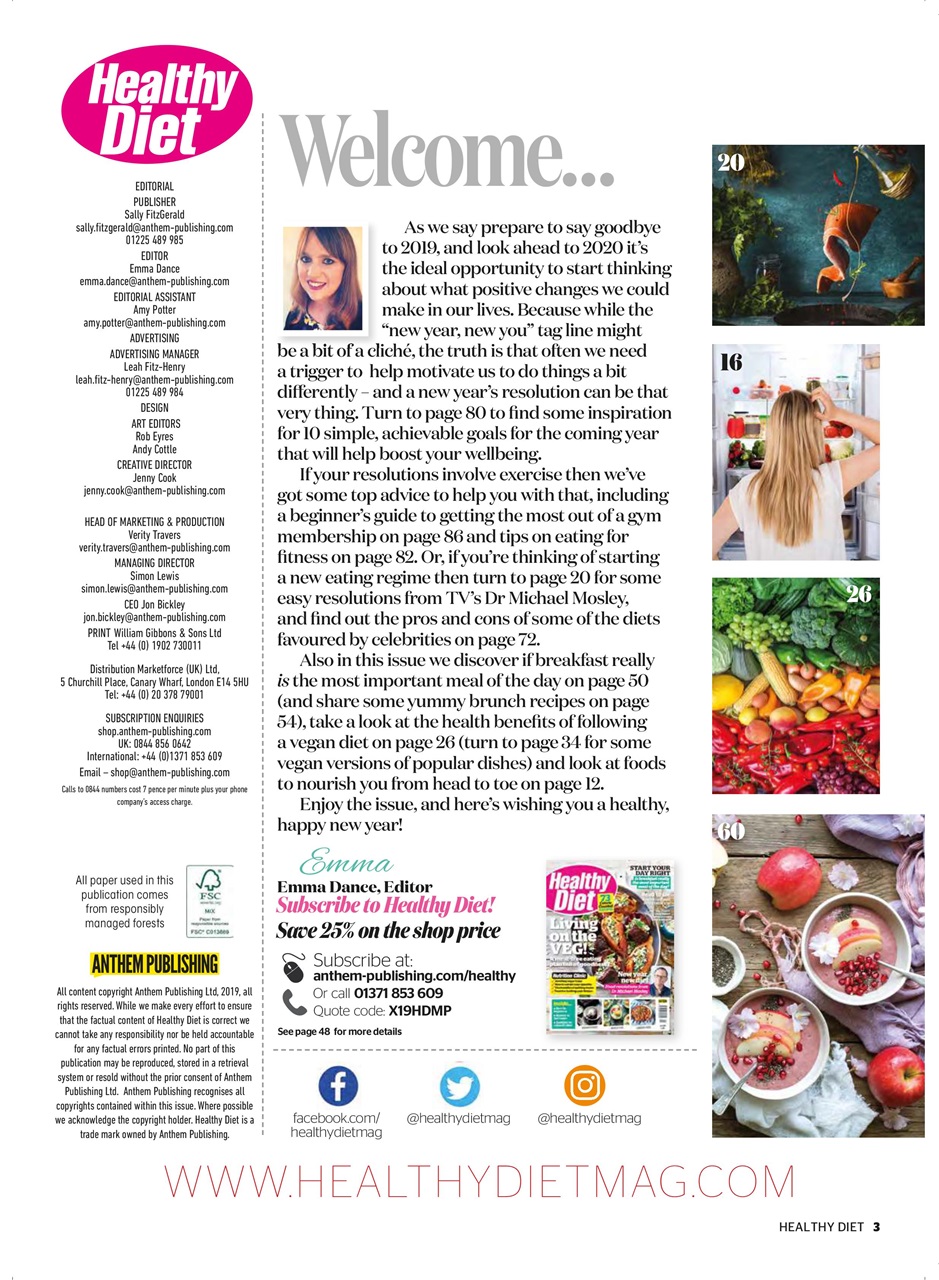Healthy Diet Preview Pages
