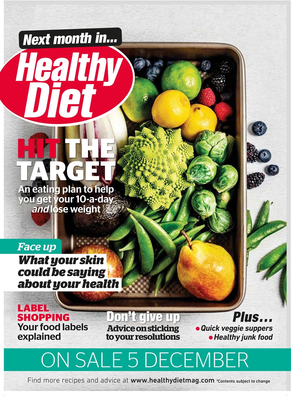 Healthy Diet Preview Pages