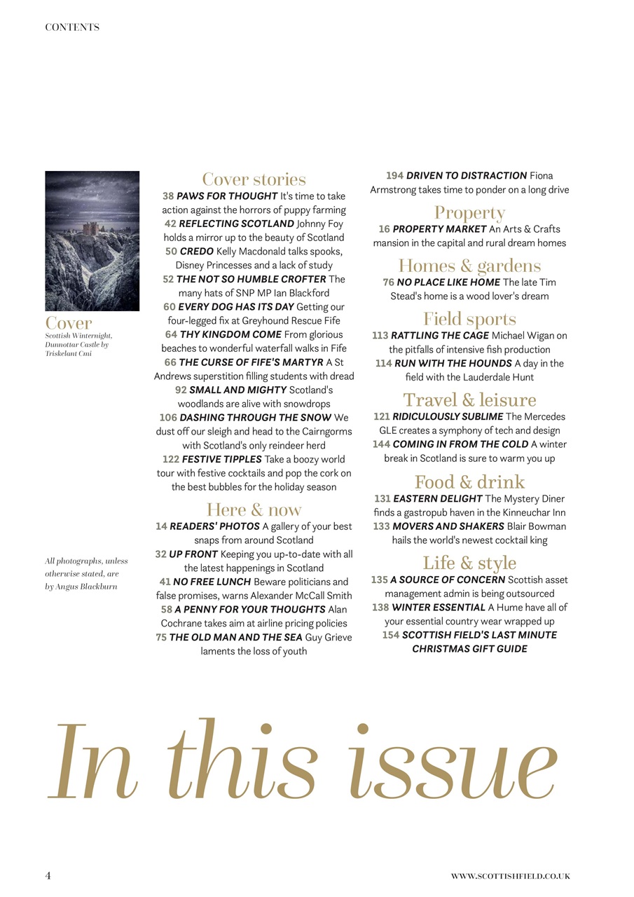 Scottish Field Preview Pages