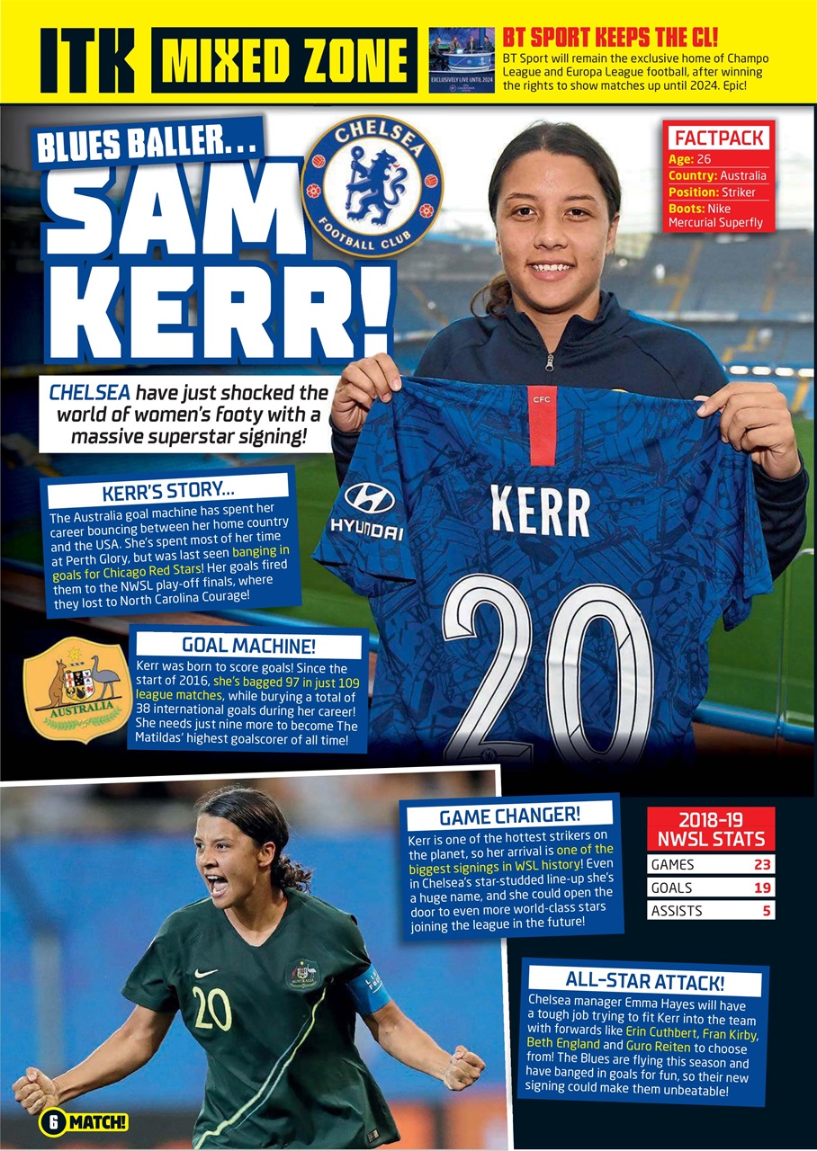 Match Preview Pages