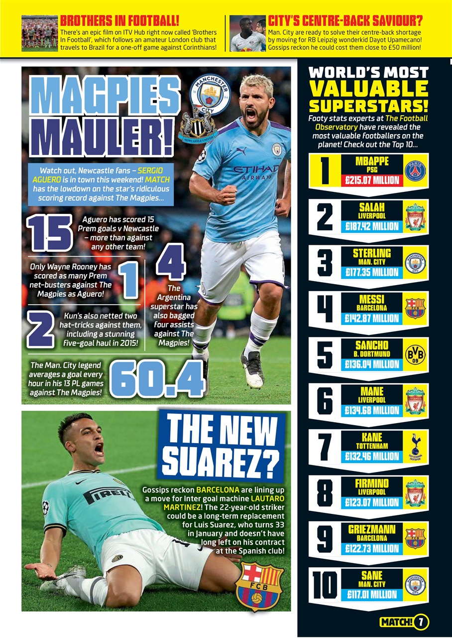 Match Preview Pages