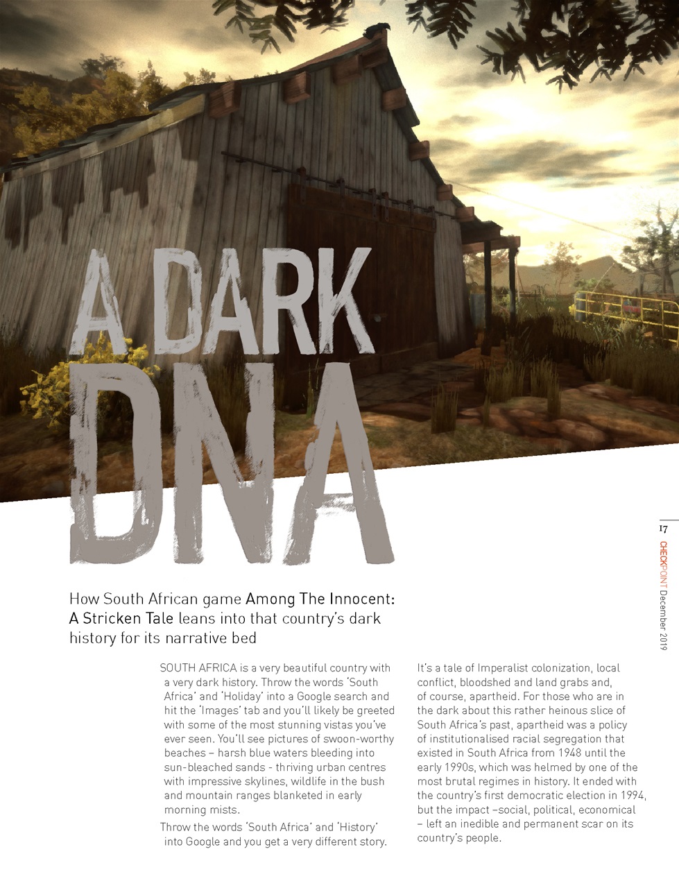 Checkpoint Magazine Preview Pages