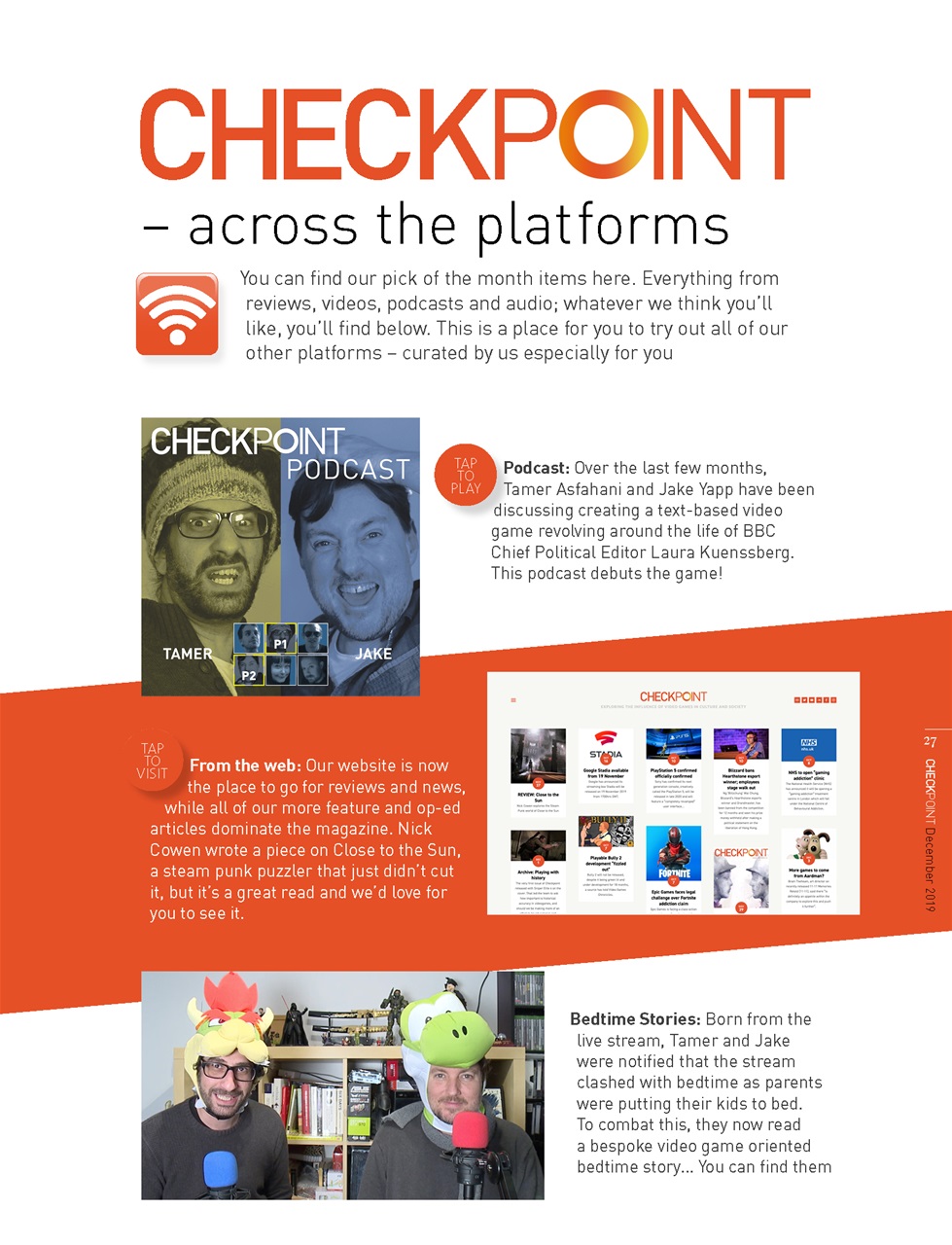 Checkpoint Magazine Preview Pages