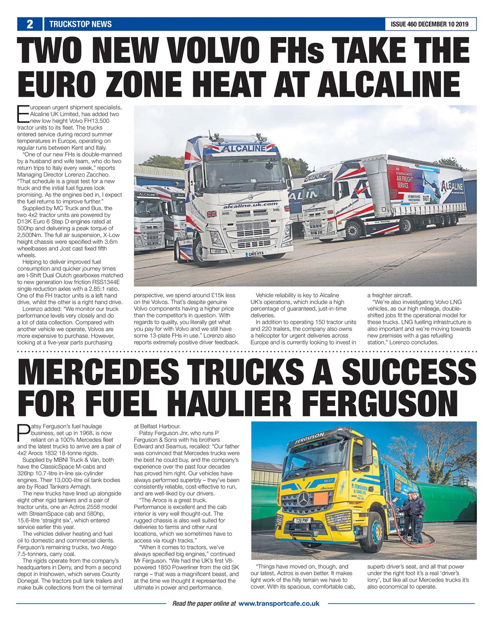 Truckstop News Preview Pages