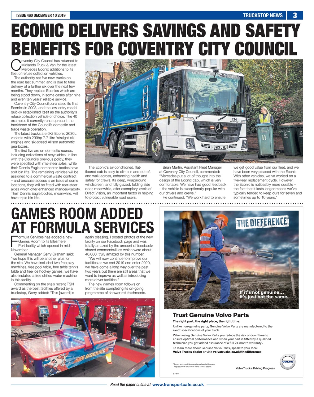 Truckstop News Preview Pages