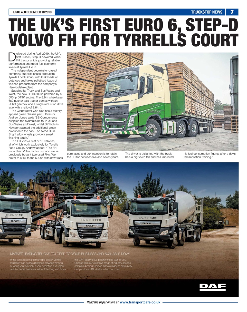 Truckstop News Preview Pages