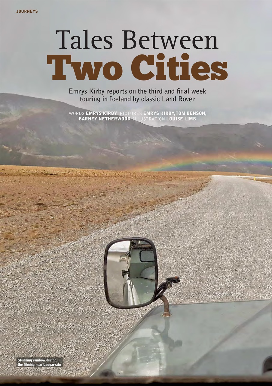 Classic Land Rover Magazine Preview Pages