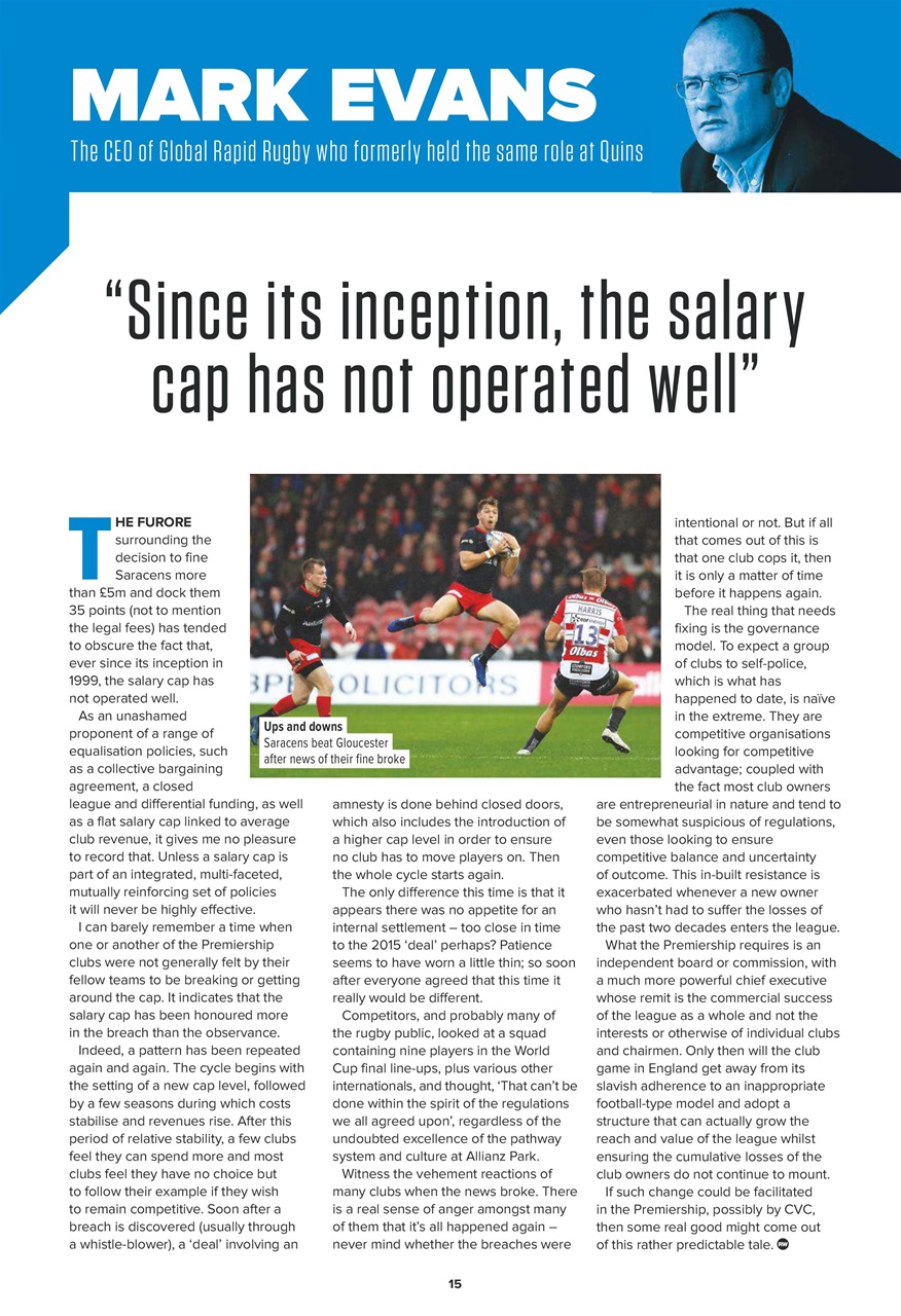 Rugby World Preview Pages