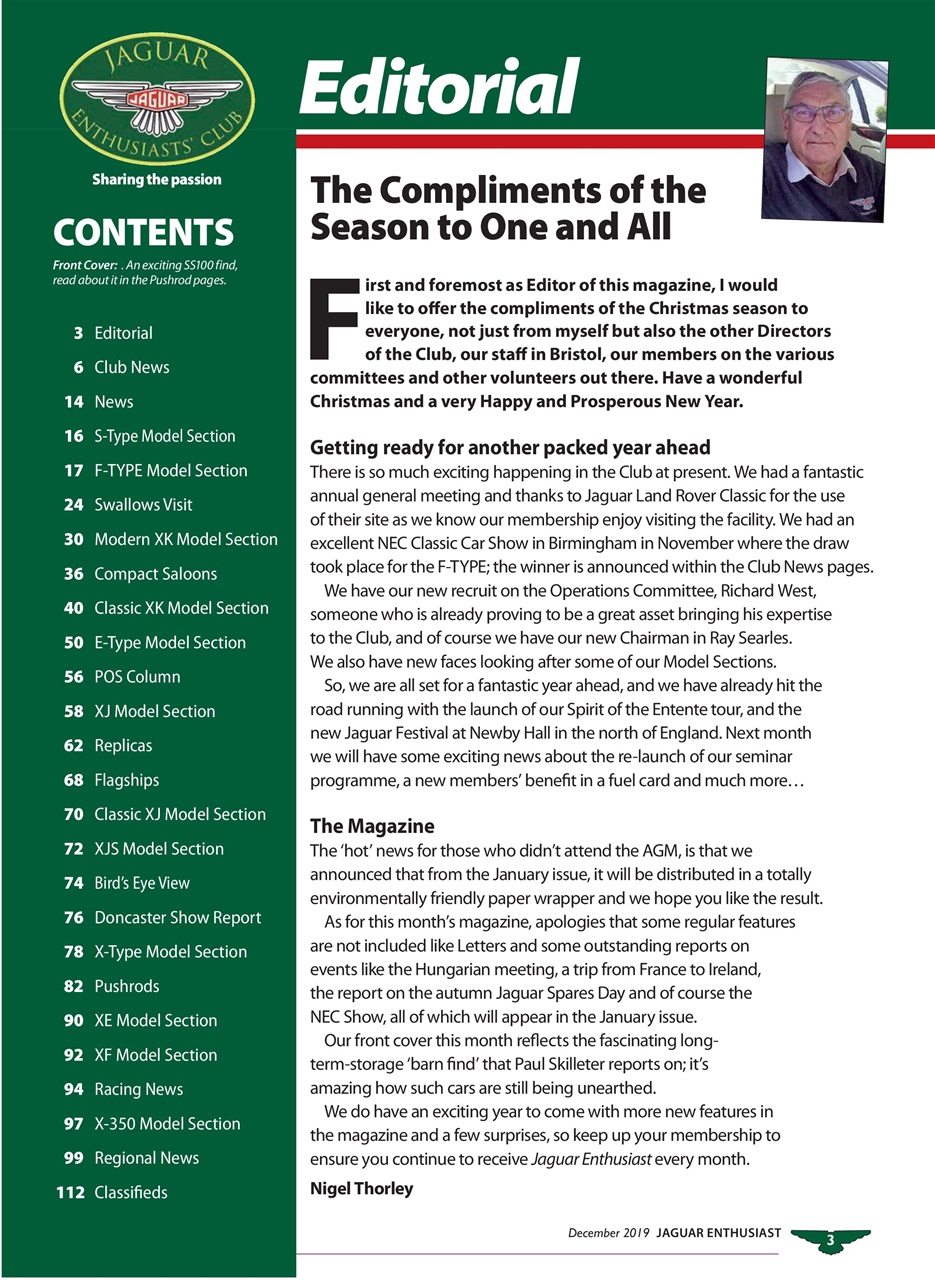 Jaguar Enthusiast Preview Pages