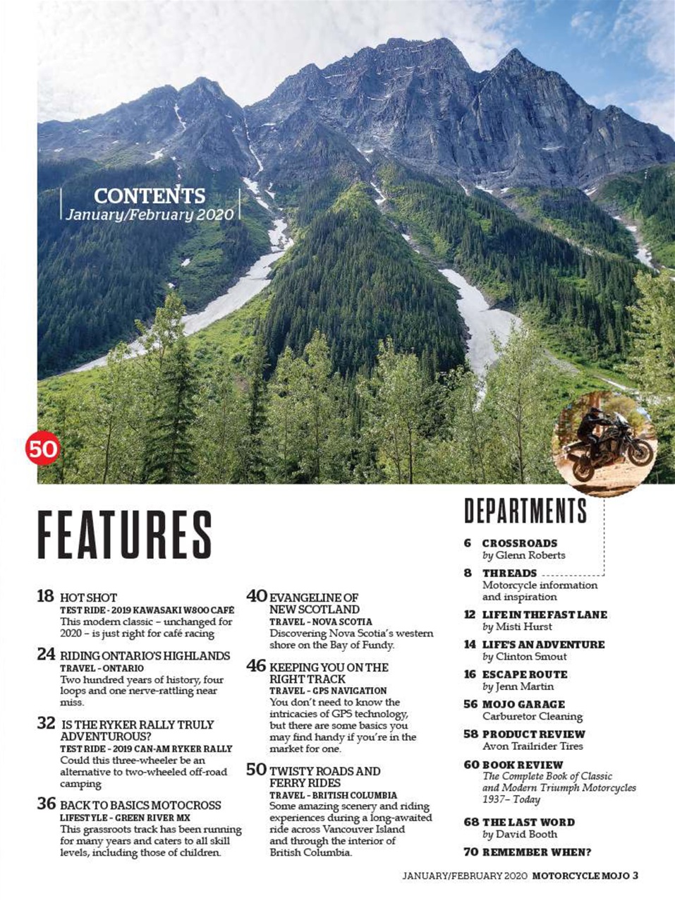 Motorcycle Mojo Preview Pages