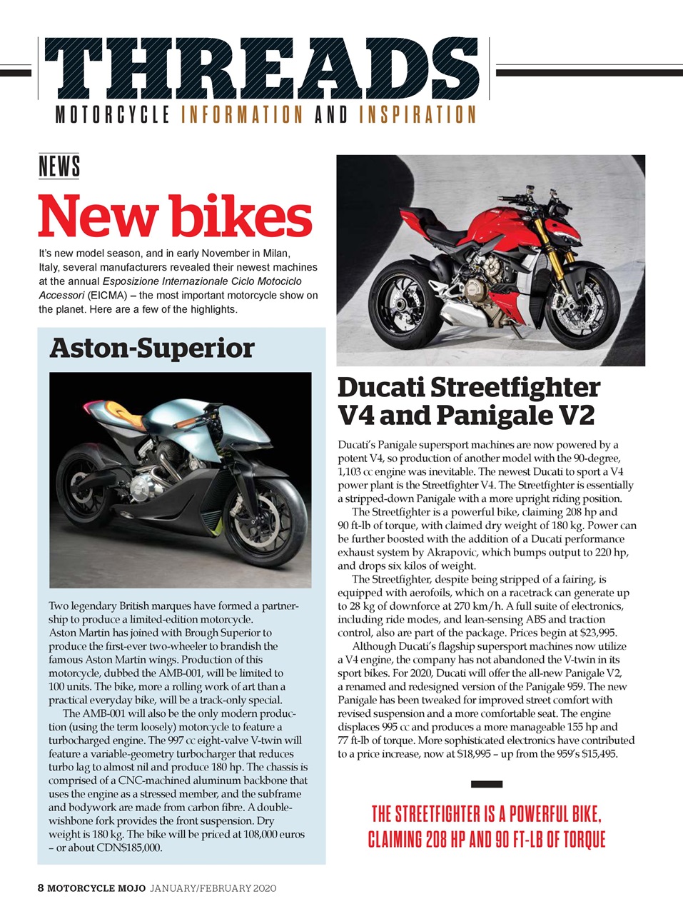 Motorcycle Mojo Preview Pages