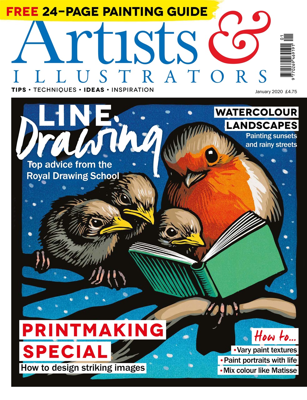 Artists & Illustrators Preview Pages
