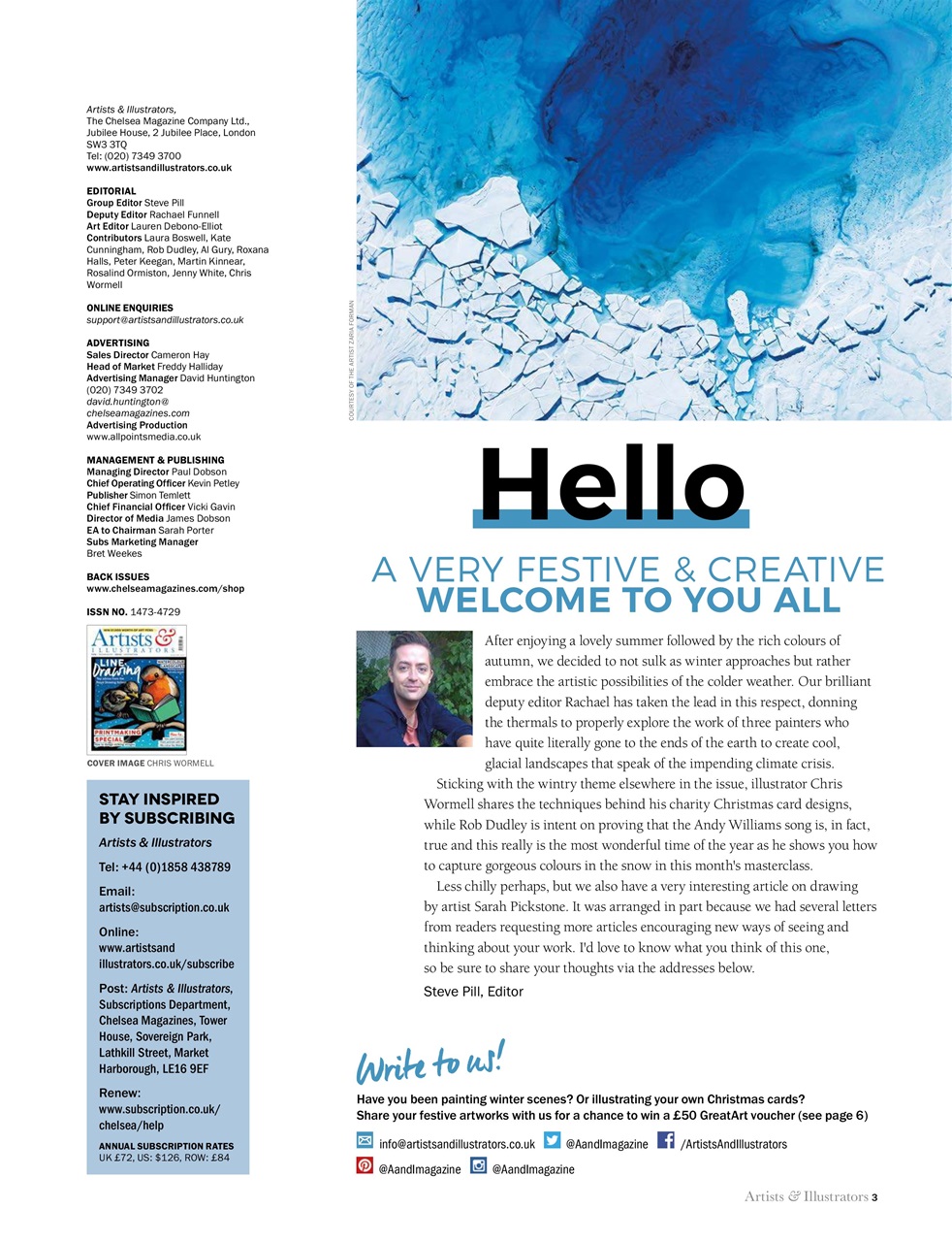 Artists & Illustrators Preview Pages