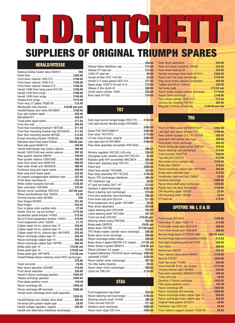 Triumph World Preview Pages