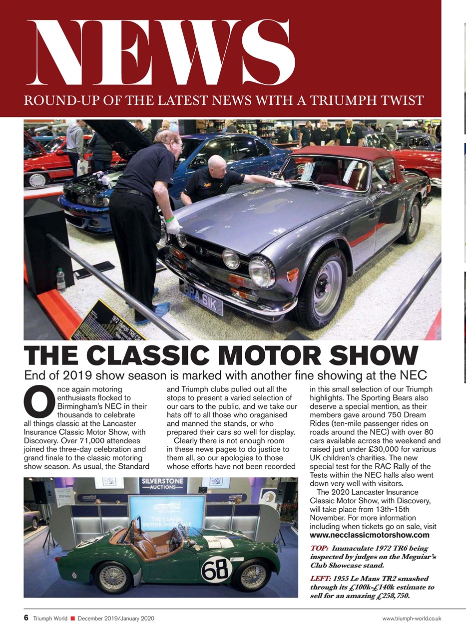 Triumph World Preview Pages