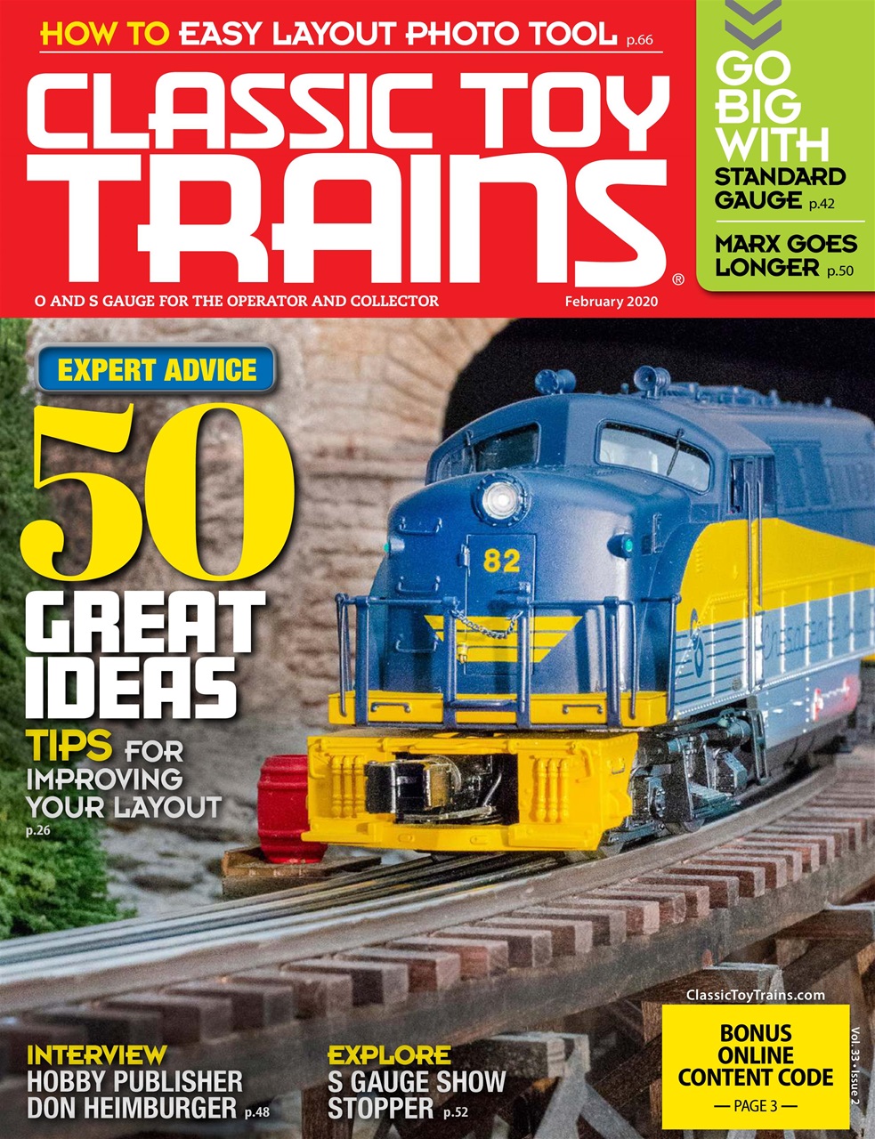 Classic Toy Trains Preview Pages