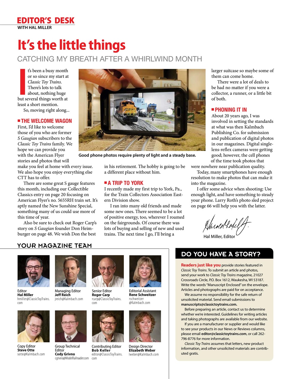 Classic Toy Trains Preview Pages