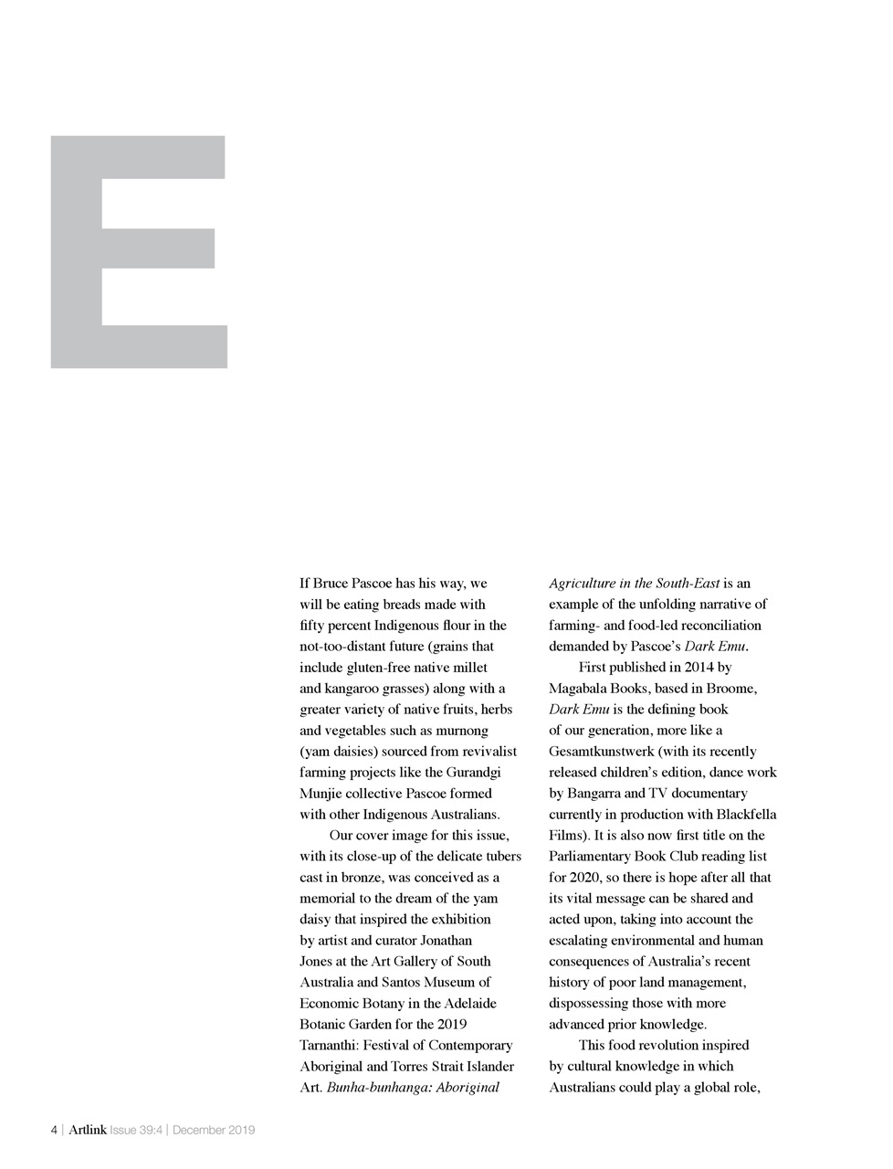 Artlink Magazine Preview Pages