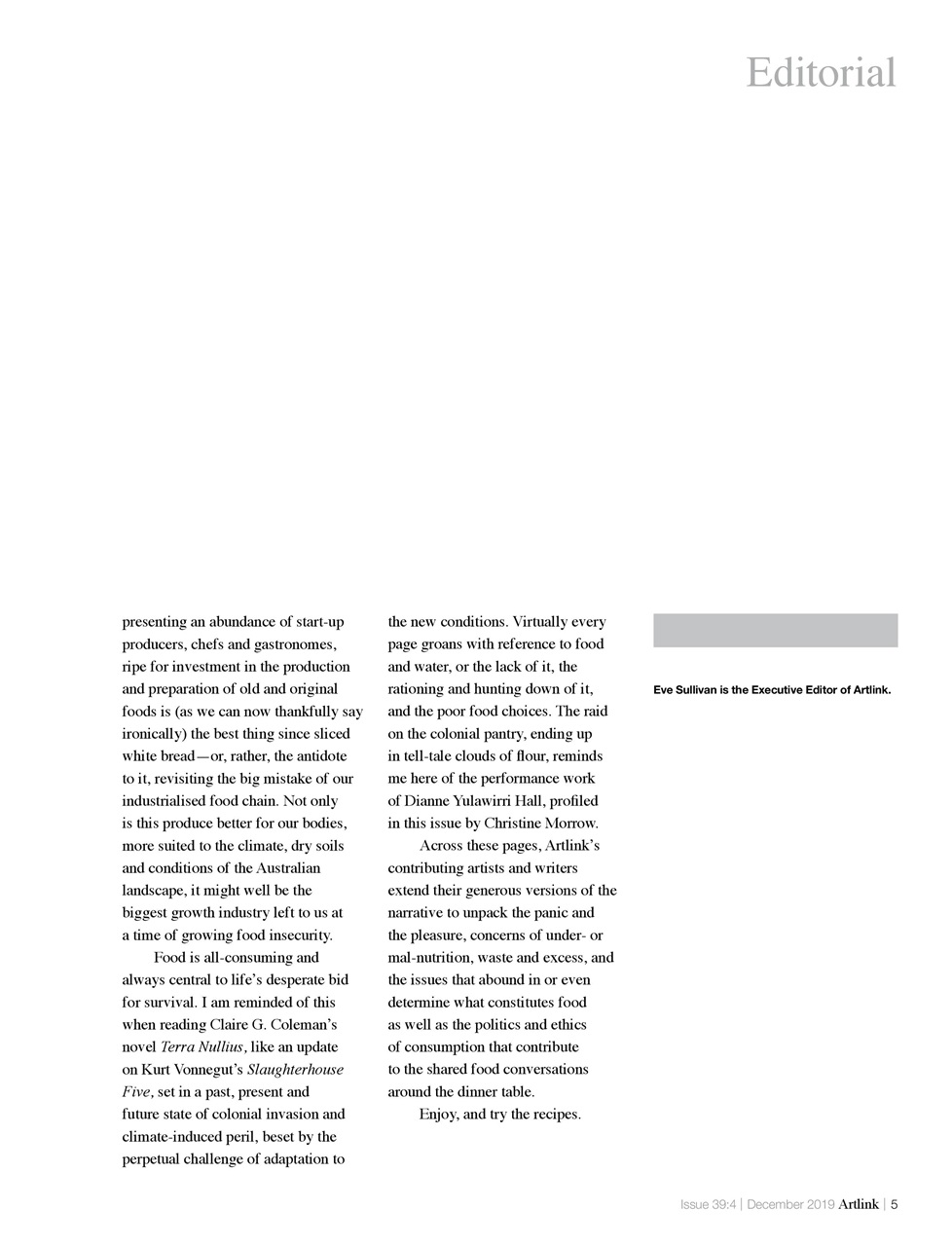 Artlink Magazine Preview Pages