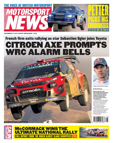 Motorsport News issue 27th November 2019