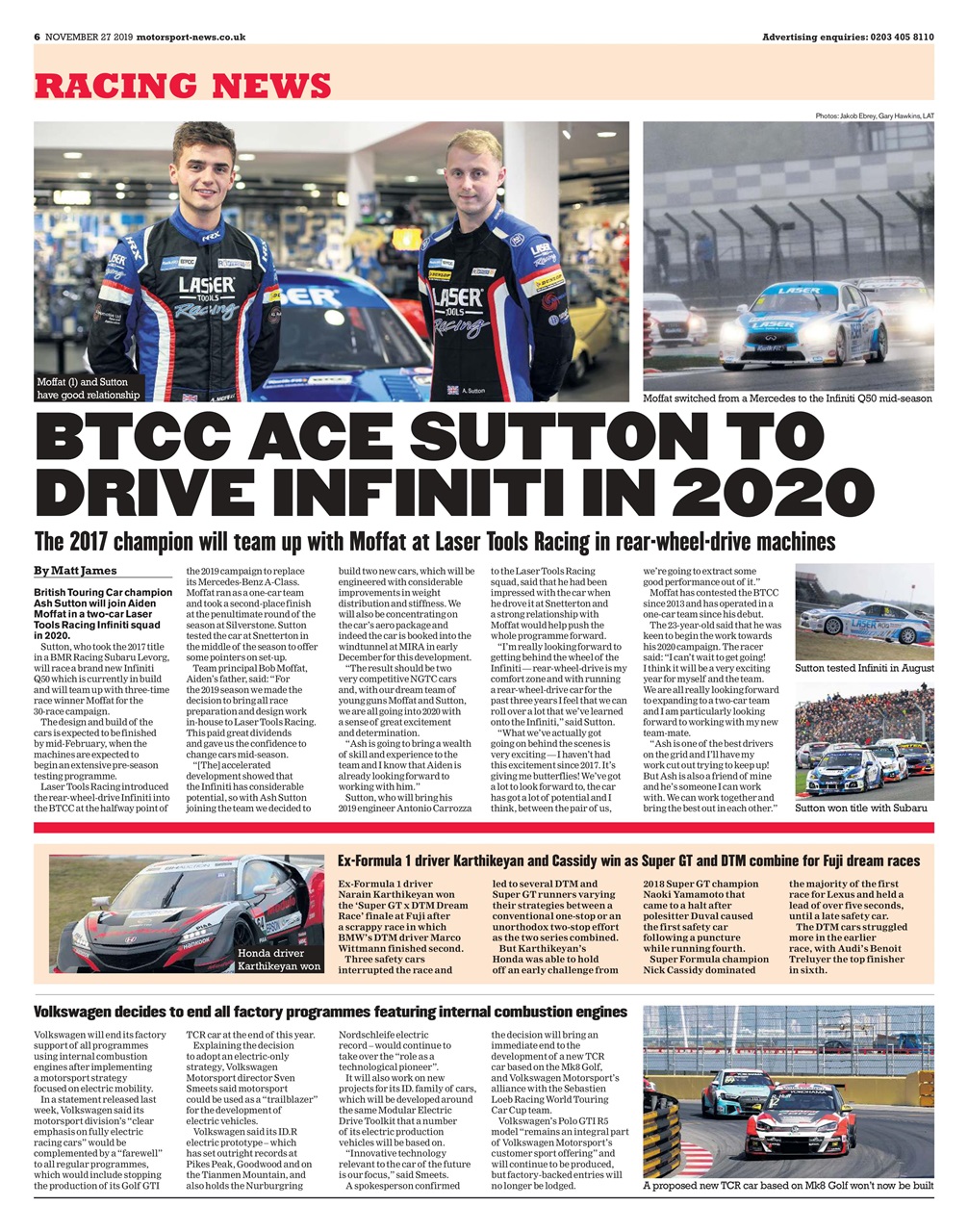 Motorsport News Preview Pages