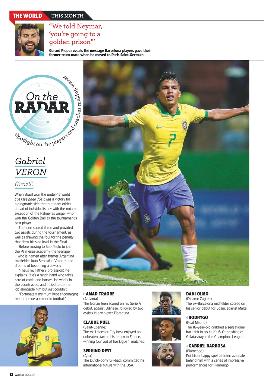 World Soccer Preview Pages