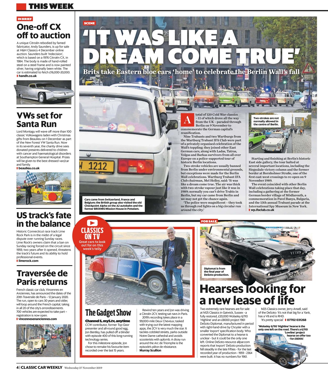 Classic Car Weekly Preview Pages