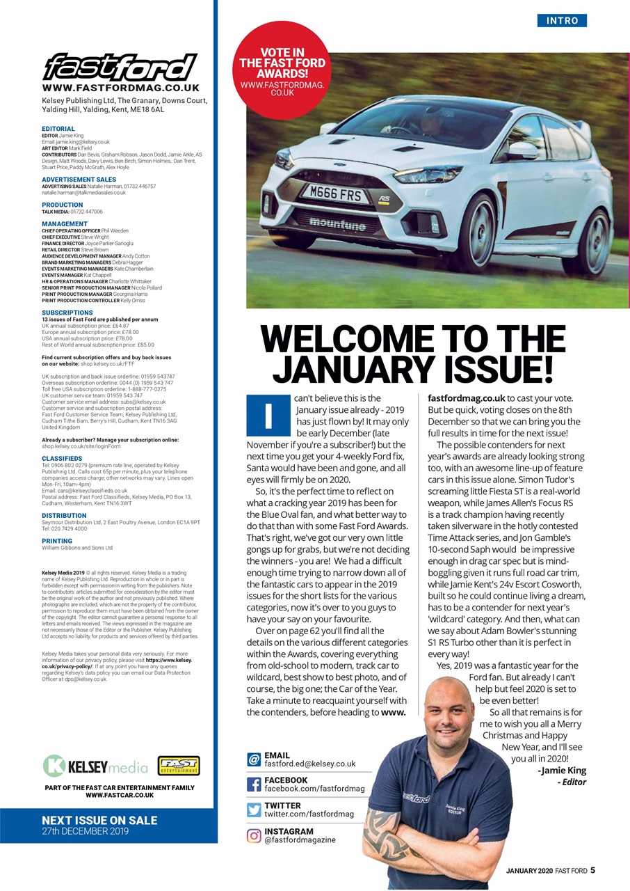Fast Ford Preview Pages