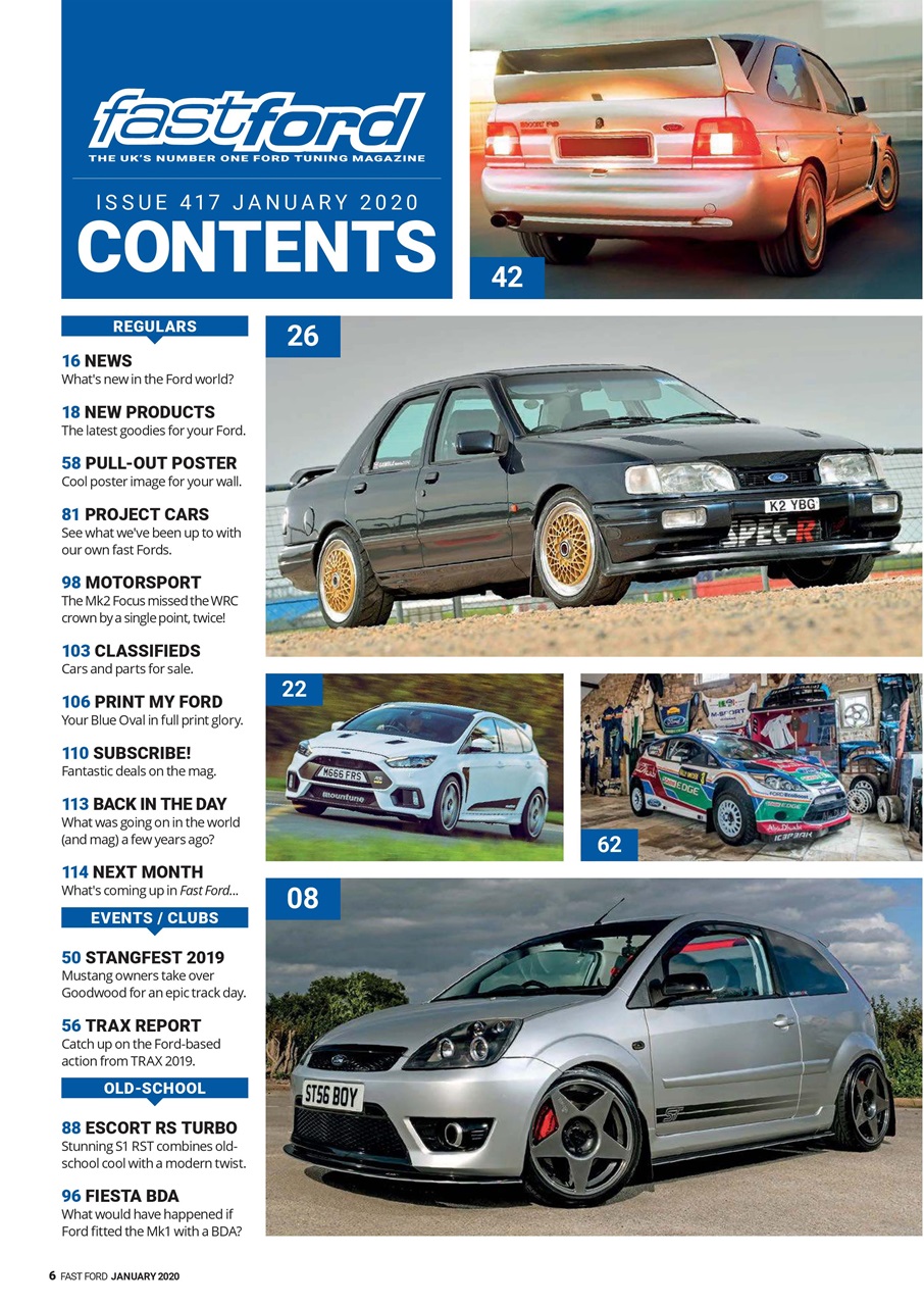 Fast Ford Preview Pages