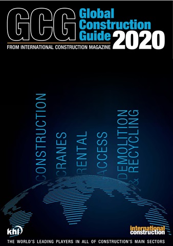 Global Construction Guide 2020  issue Global Construction Guide 2020 