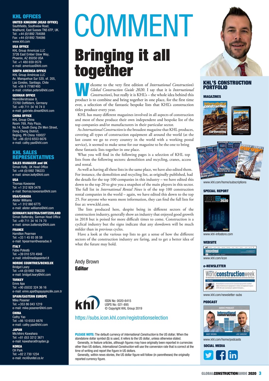 International Construction Preview Pages