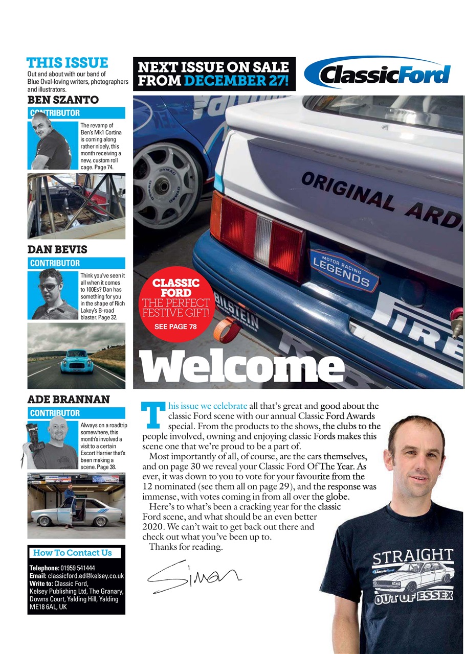 Classic Ford Preview Pages