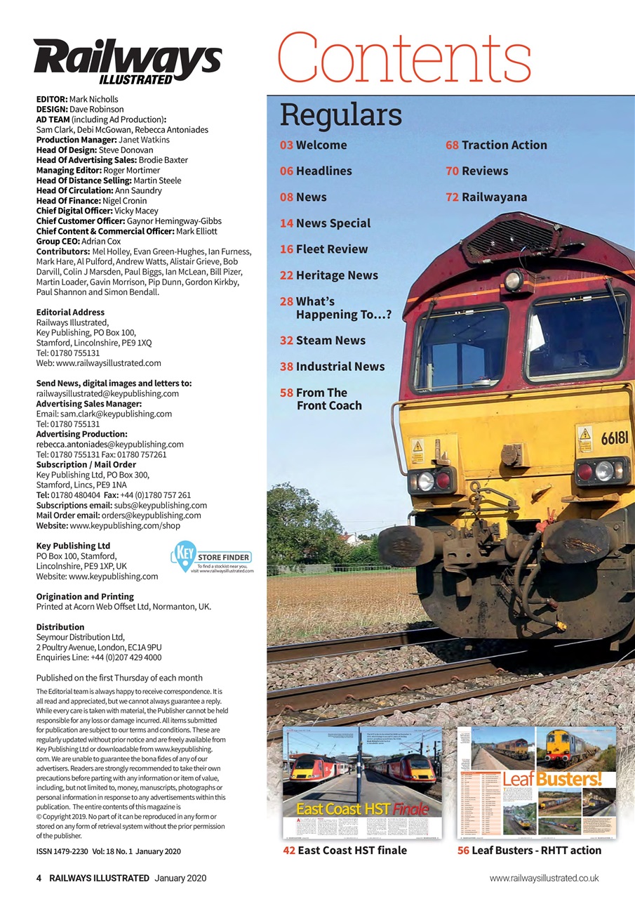 Railways Illustrated Preview Pages