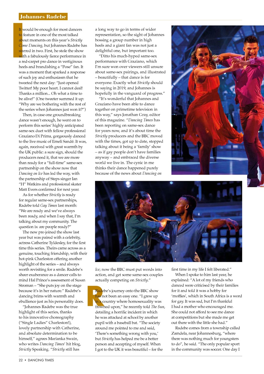 Dancing Times Preview Pages