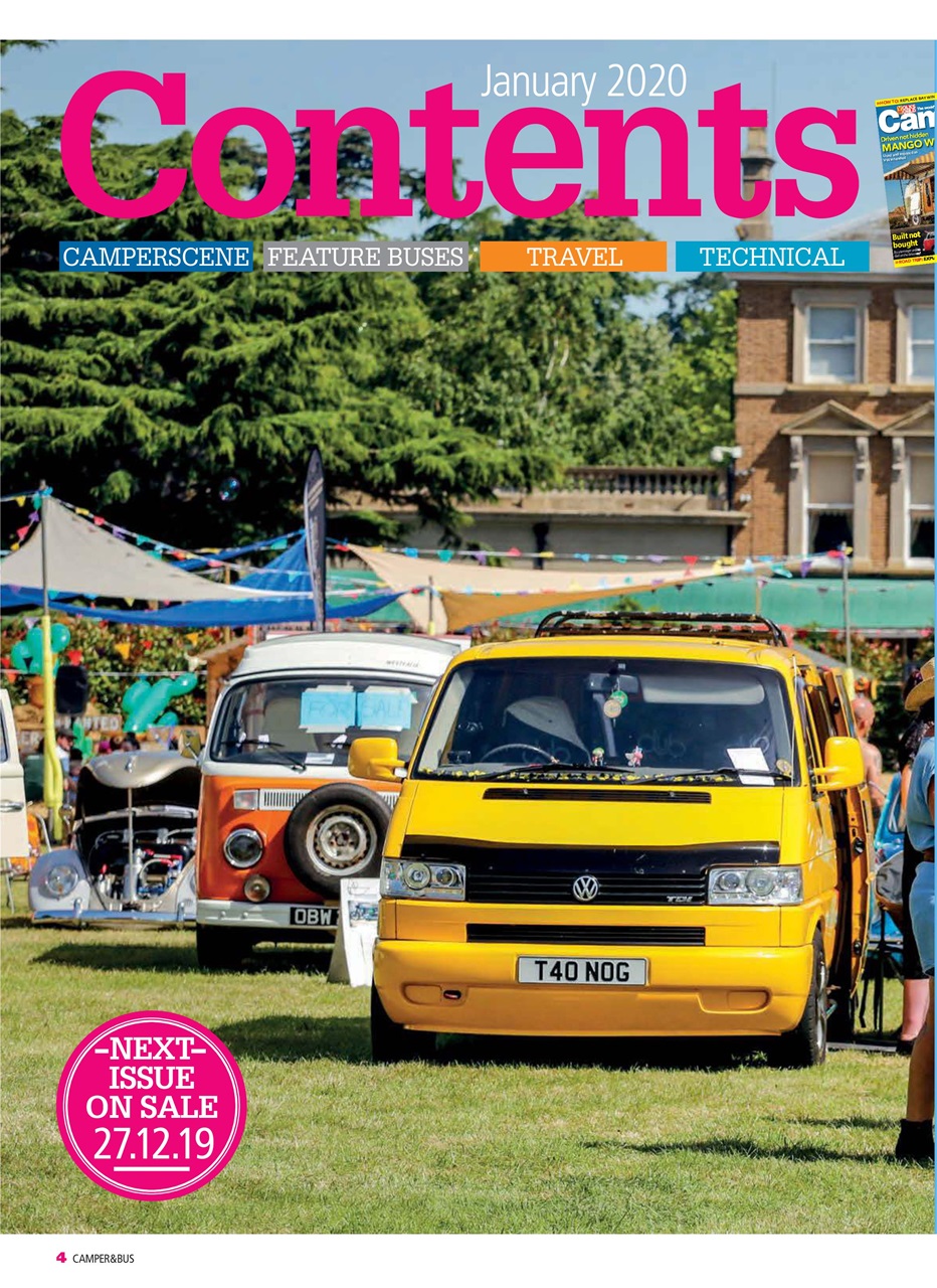 VW Camper Preview Pages