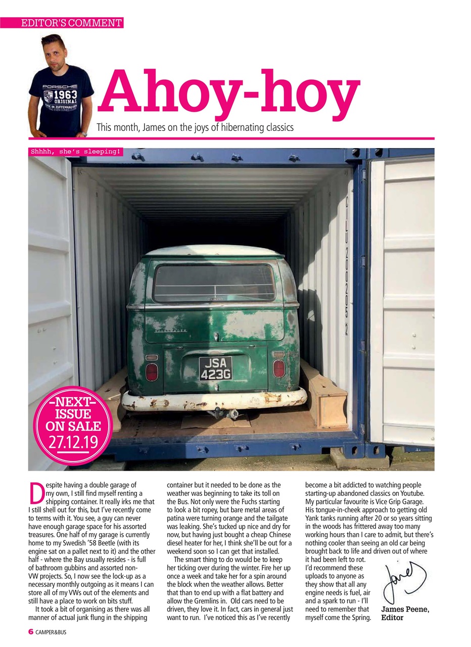 VW Camper Preview Pages