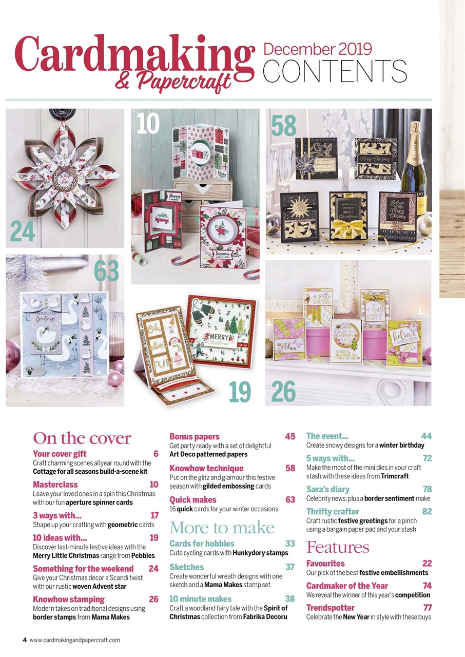 Cardmaking & Papercraft Preview Pages