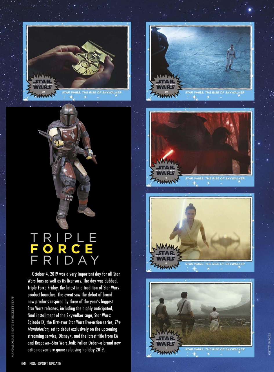 Non-Sport Update Magazine Preview Pages
