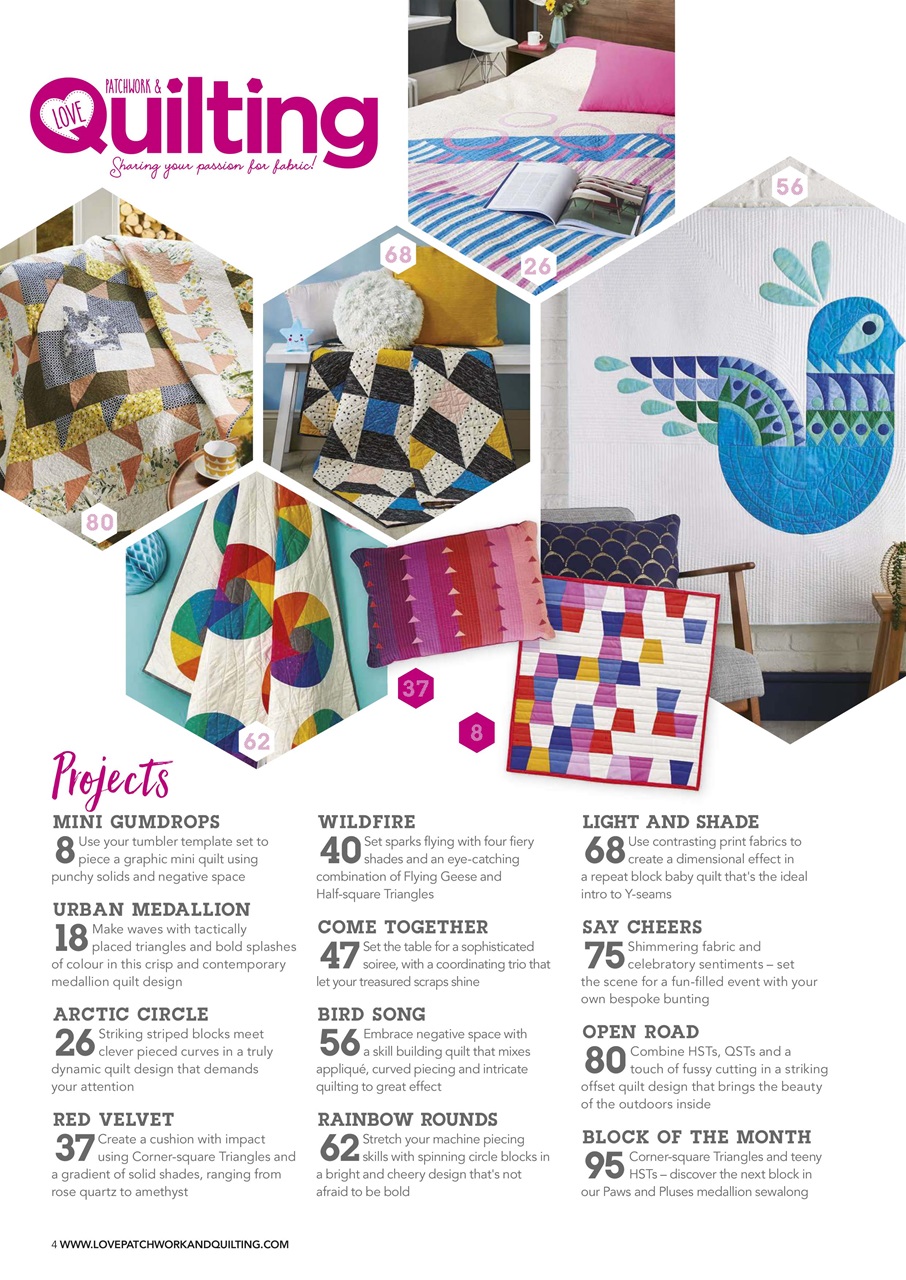 Love Patchwork & Quilting Preview Pages