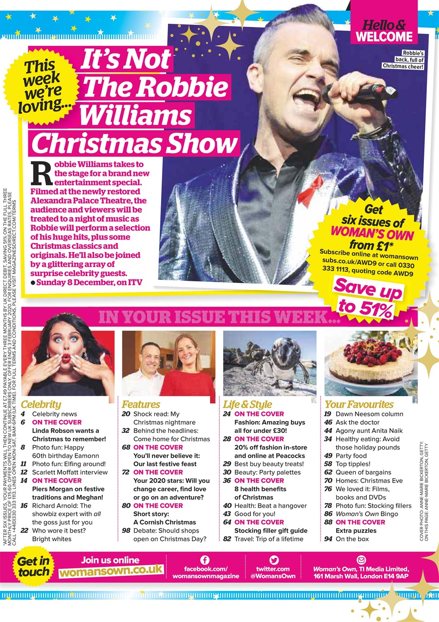 Woman's Own Preview Pages