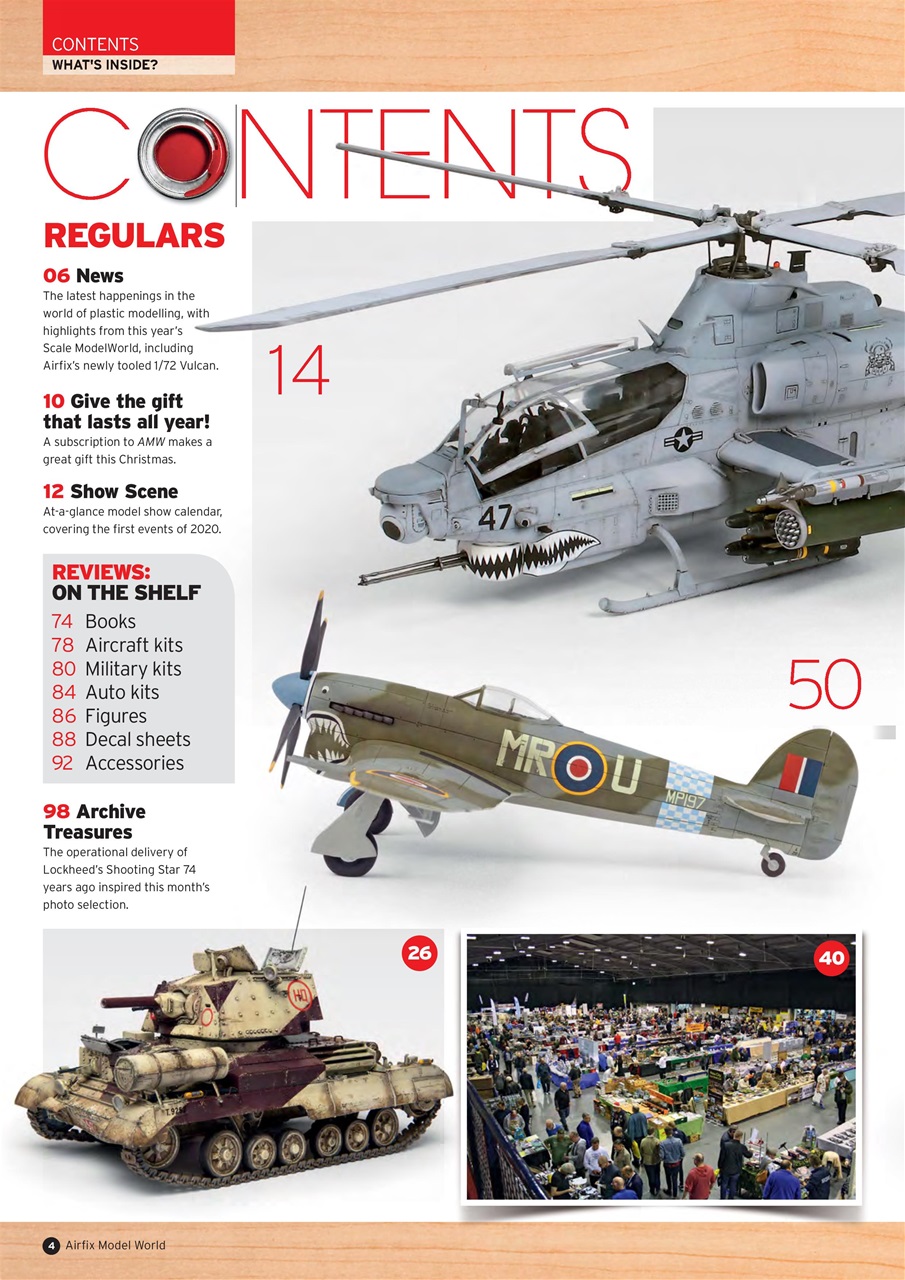 Airfix Model World Preview Pages