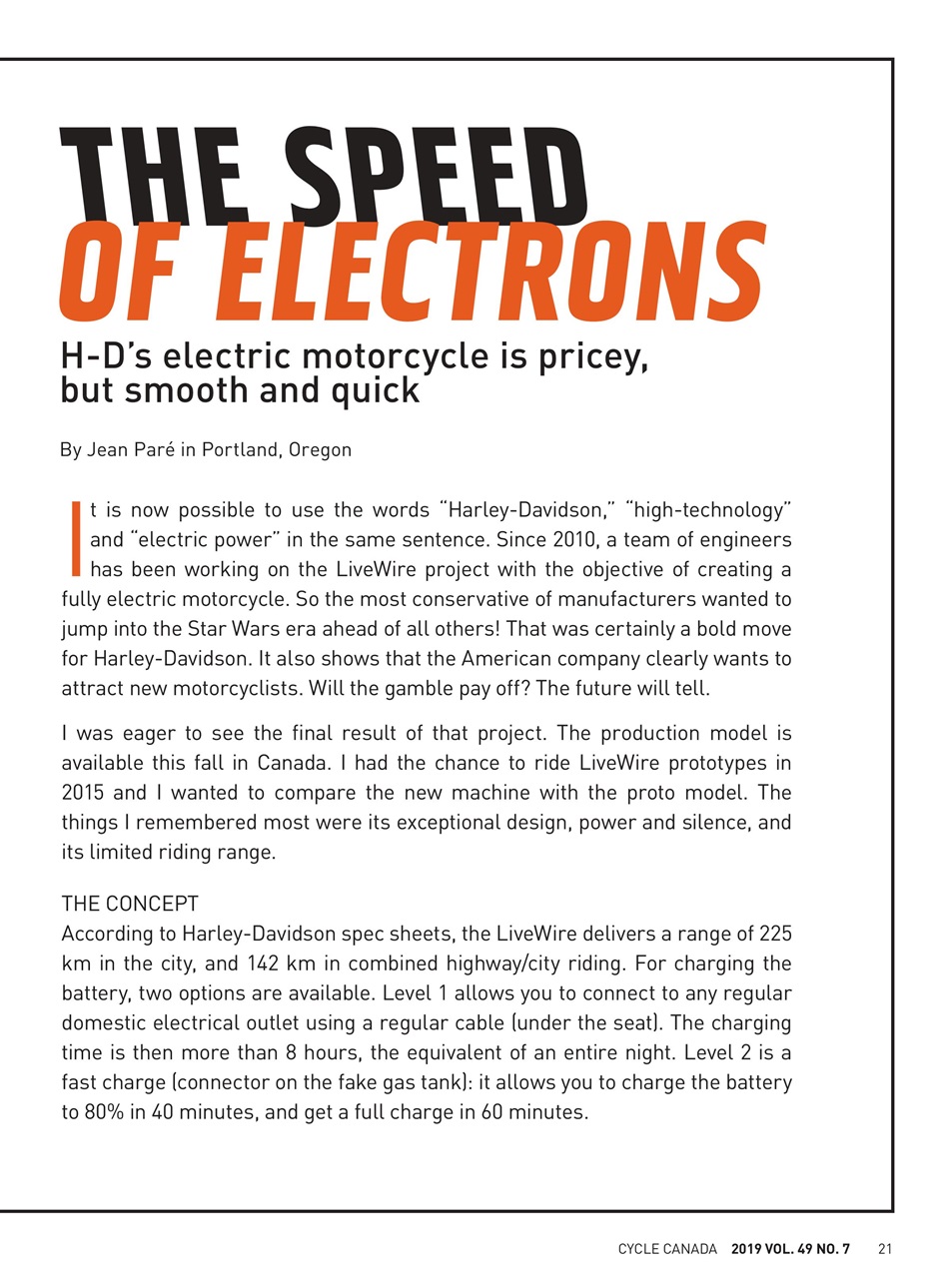 Cycle Canada Preview Pages