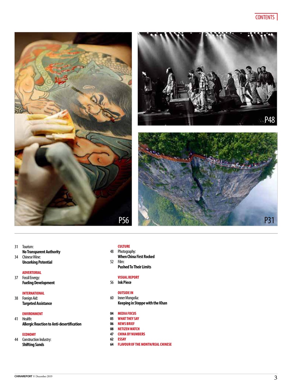 China Report Preview Pages