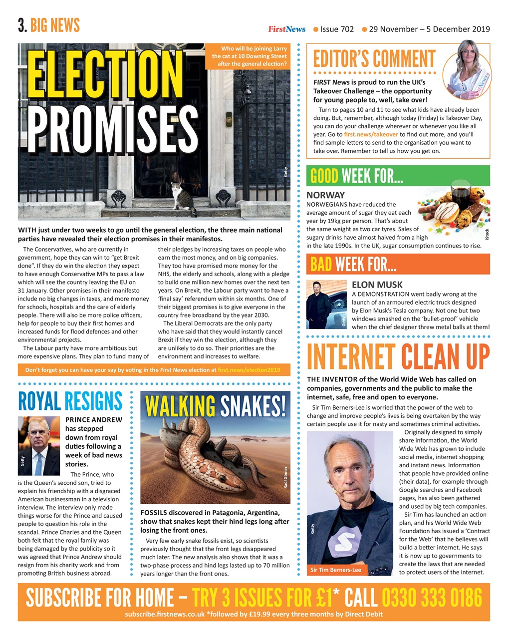 First News Preview Pages