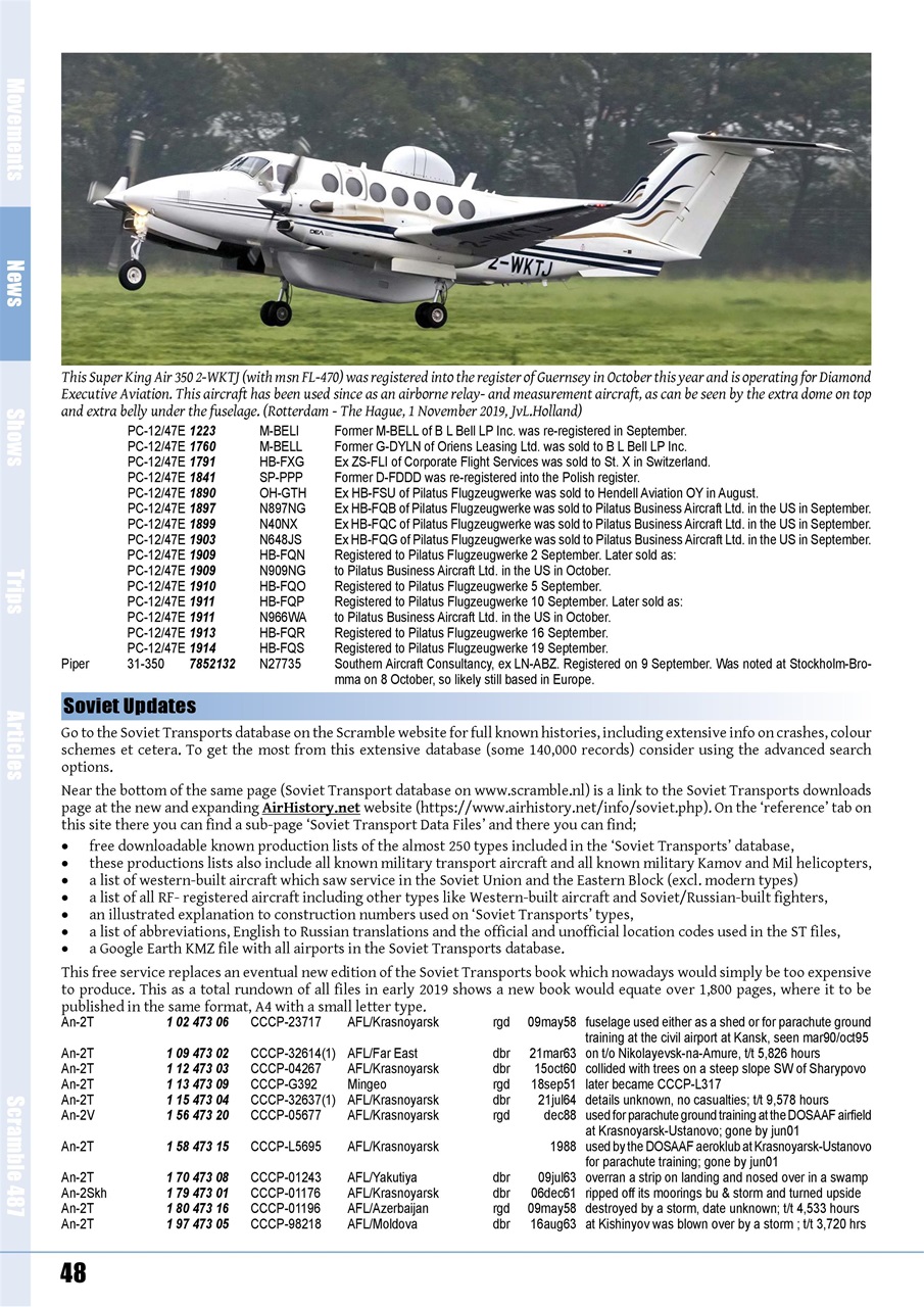 Scramble Magazine Preview Pages