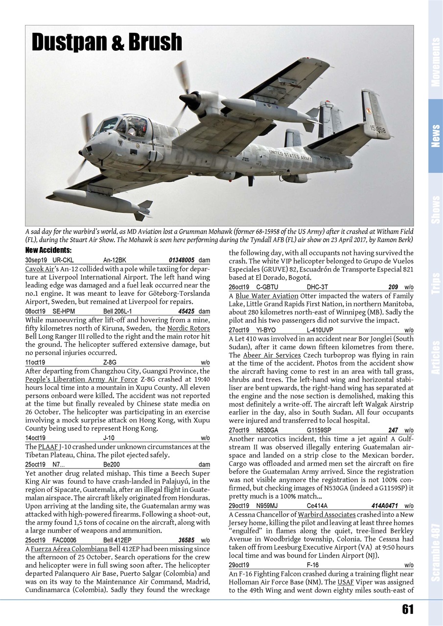 Scramble Magazine Preview Pages