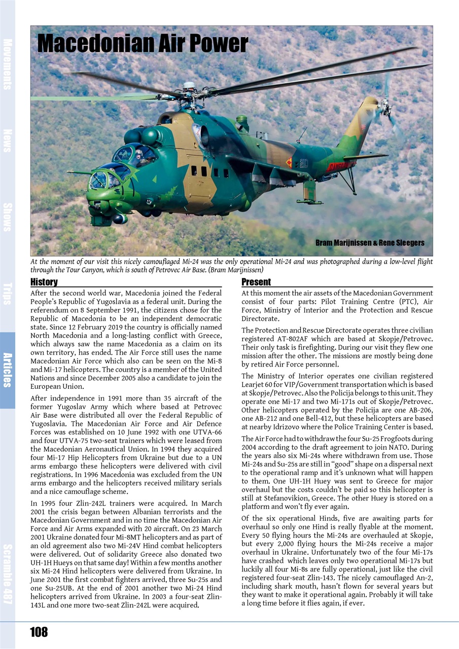 Scramble Magazine Preview Pages