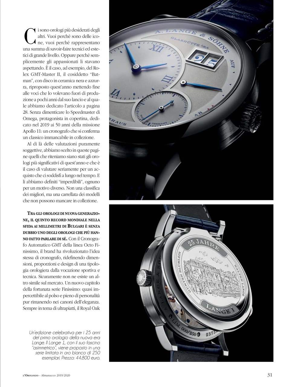 L'Orologio Preview Pages